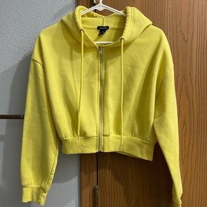 yellow rue 21 zip-up